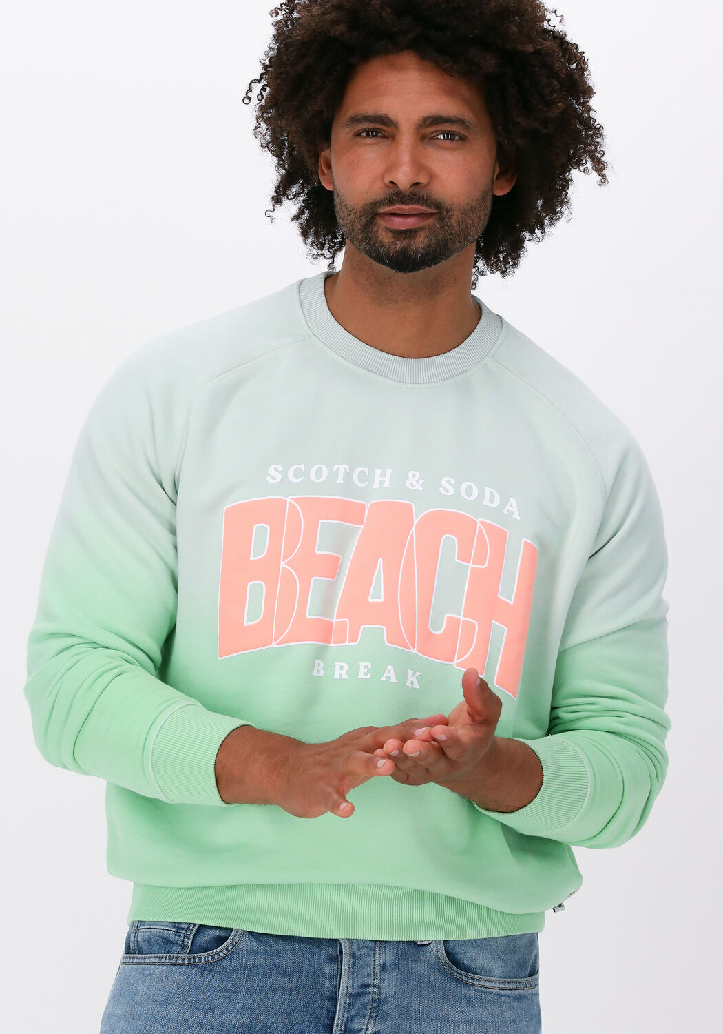 minze scotch soda sweatshirt relaxed graphic washed crewneck