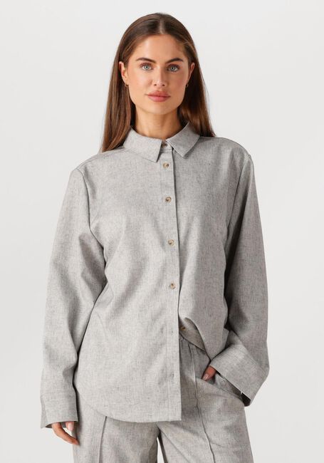Graue MODSTRÖM Blusen KALEMMD OVERSHIRT - large
