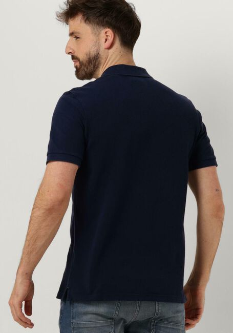 Dunkelblau SCOTCH & SODA Polo-Shirt GARMENT DYE ORGANIC COTTON PIQUE POLO - large