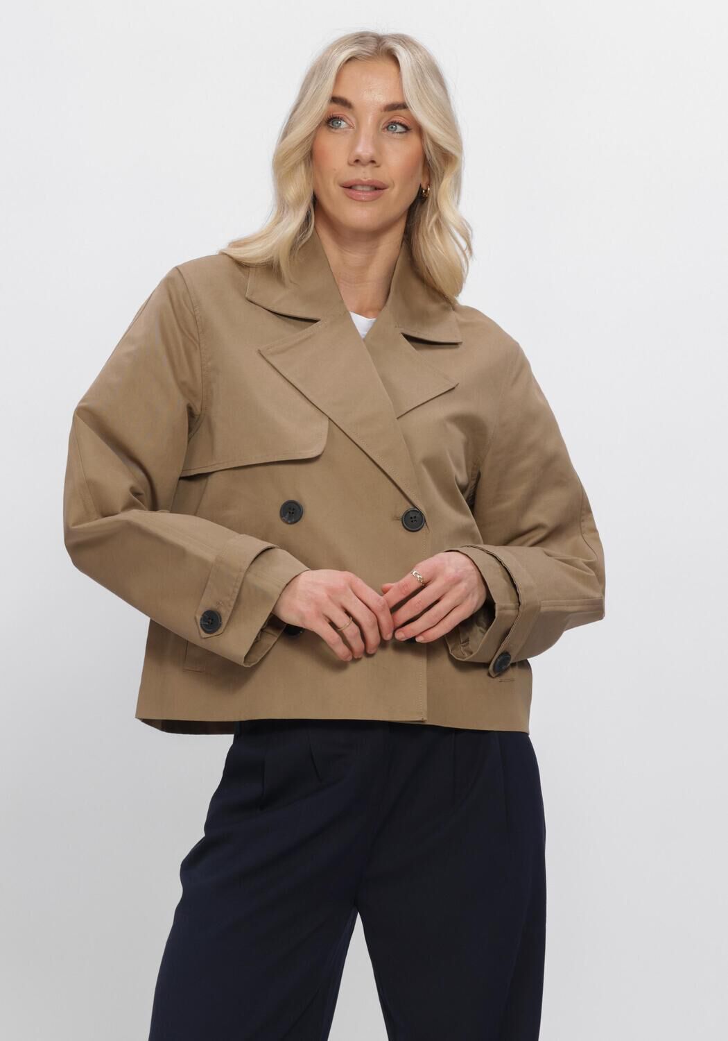 Braune ENVII Jacken ENSENECA DB SHORT JACKET 6988 - large