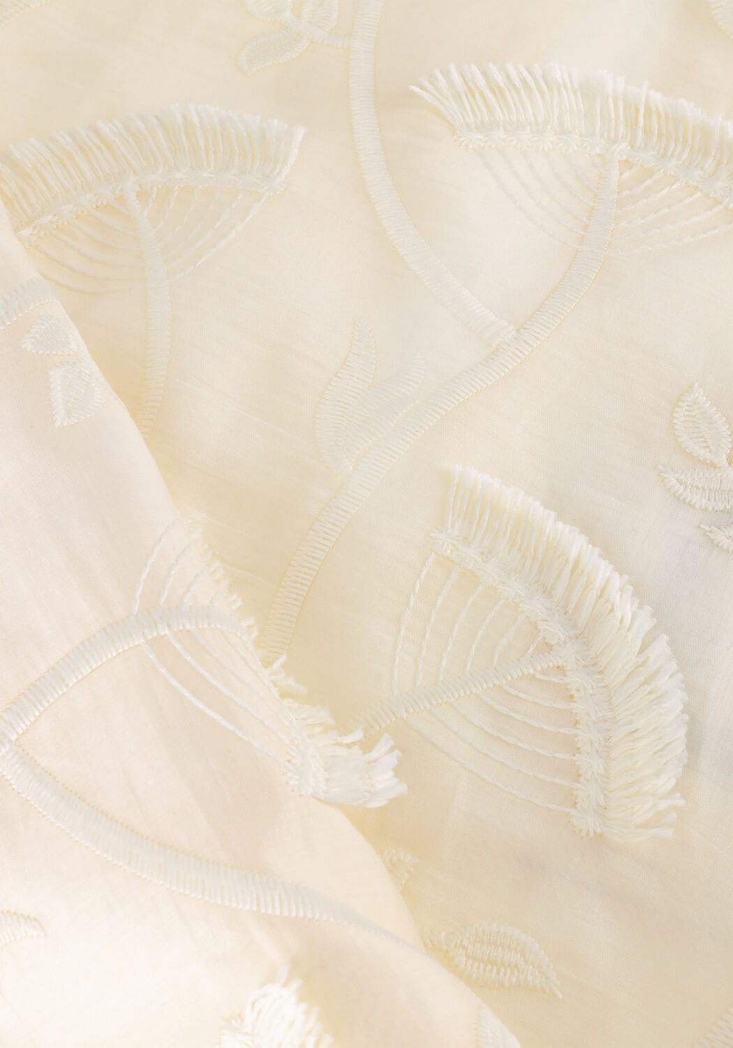 Ecru MINUS Blusen PIPER ROUND NECK BLOUSE - large