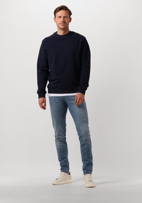 Dunkelblau SCOTCH & SODA Sweatshirt CORE - LOGO SWEATSHIRT - large