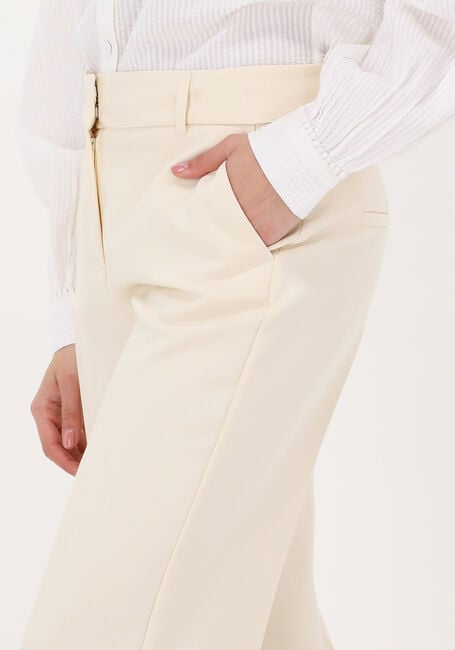 Sand SELECTED FEMME Hose SLFRITA MW WIDE PANT - large