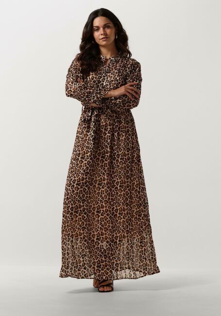 Braune NOTRE-V Maxikleid NV-DIETE MAXI DRESS - large