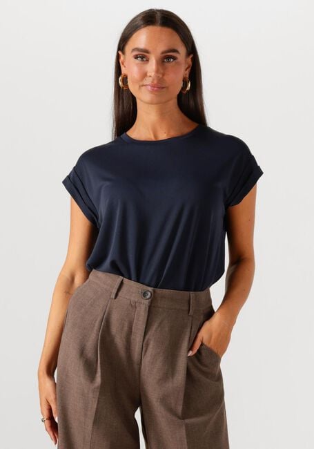 Dunkelblau MSCH COPENHAGEN Top MSCHBIRDIA LYNETTE TEE - large
