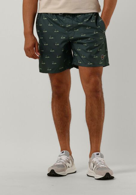 Grüne SHIWI Badehosen MEN SWIMSHORT MOPED - large