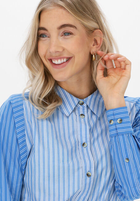 Hellblau LEON & HARPER Blusen CRUZ TC04 STRIPES - large