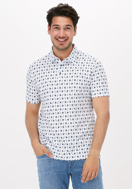 Weiße DESOTO Polo-Shirt POLO KENT - large