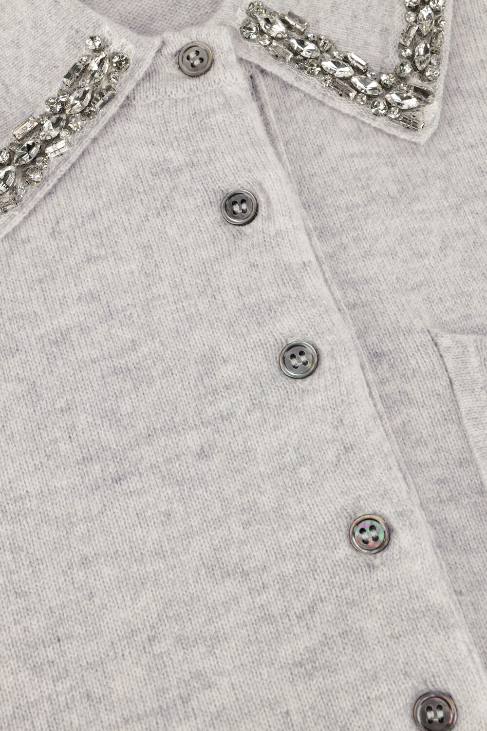 Hellgrau JANICE Sweatshirt REBEL - large