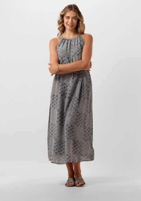 Beige SISSEL EDELBO Midikleid MERIDA SILK STRAP DRESS - large