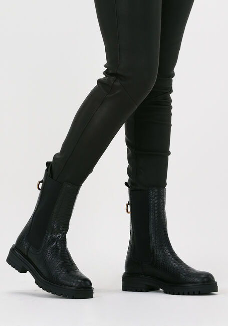 Schwarze OMODA Chelsea Boots LPMONK-05 - large