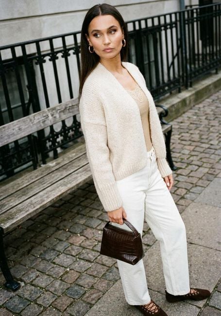 Ecru KNIT-TED Pullover BECKY - large