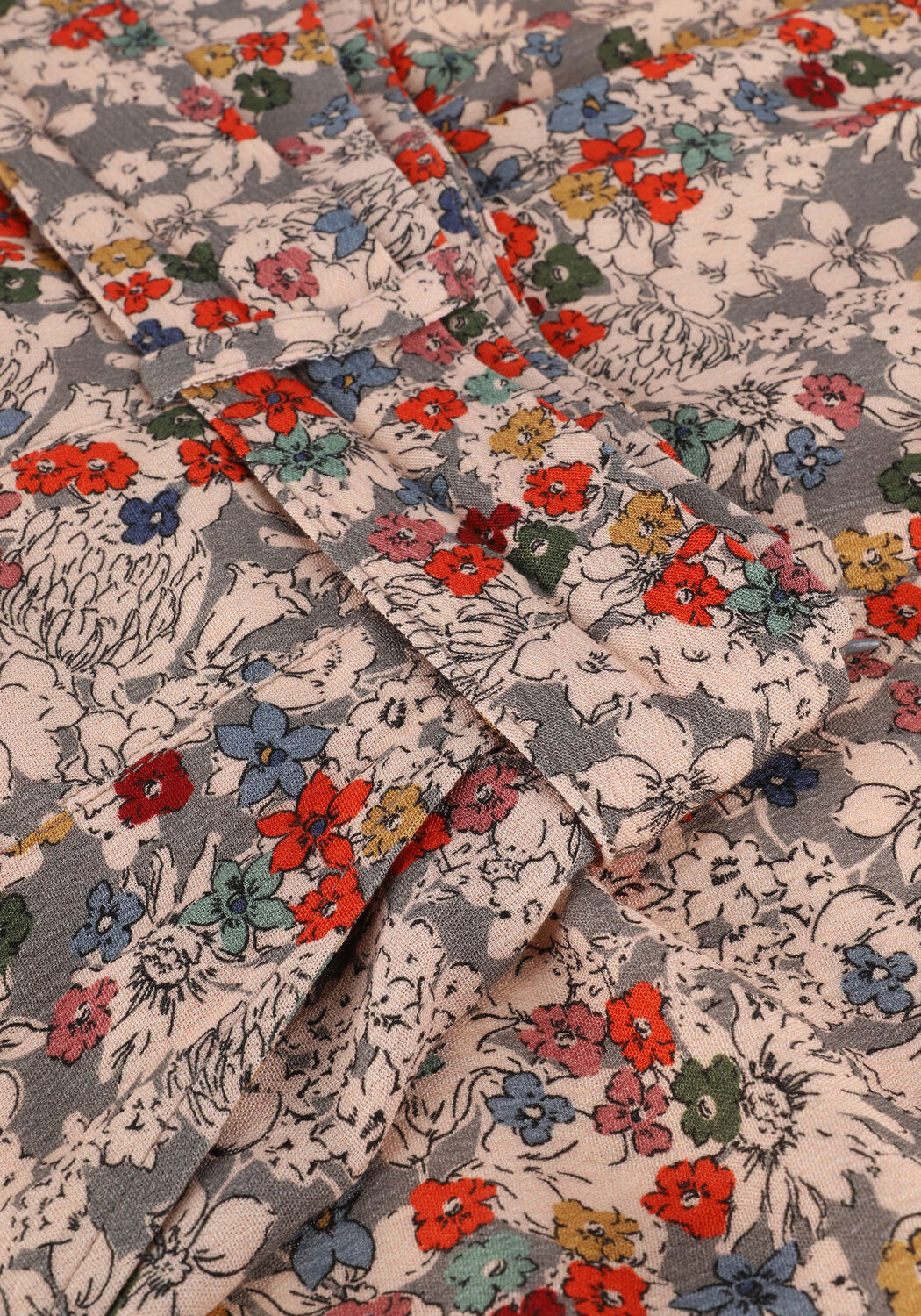 Mehrfarbige/Bunte BY-BAR Weite Hose WANDA POPPY GREY PRINT - large