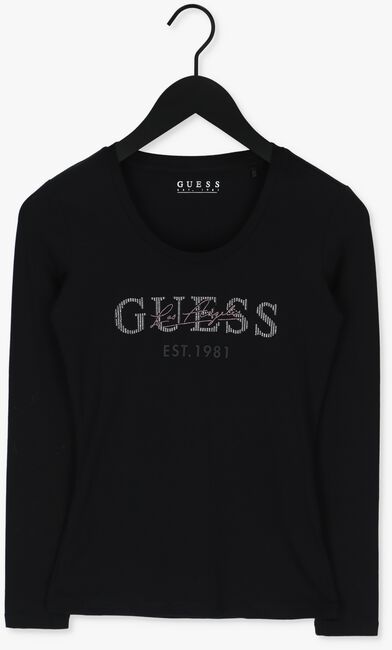 Schwarze GUESS Top SS CN MAIDER TEE - large