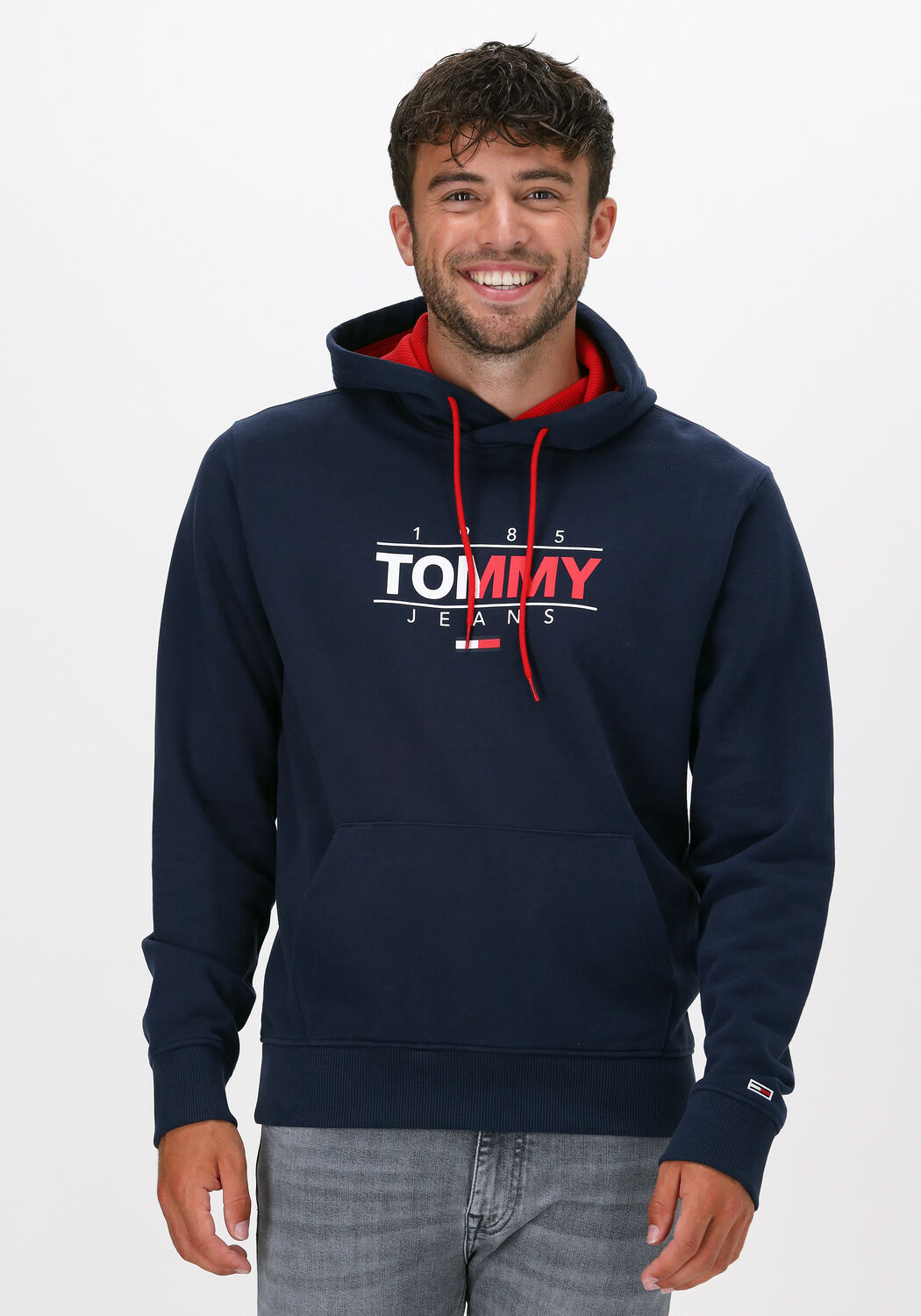 Dunkelblau TOMMY JEANS Sweatshirt TJM ESSENTIAL GRAPHIC HOODIE Omoda