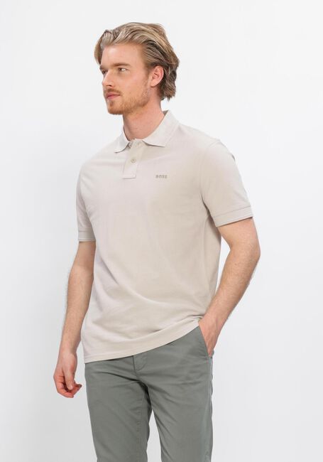 Beige BOSS ORANGE Polo-Shirt PRIME - large