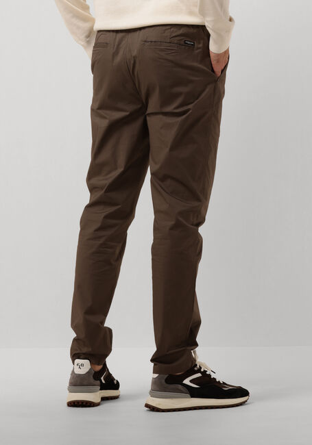 Braune SCOTCH & SODA Chino RELAXED SLIM-FIT STRETCH POPLIN JOGGER - large