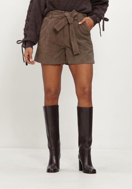 Taupe IBANA Kurze Hose SINDI SUEDE - large