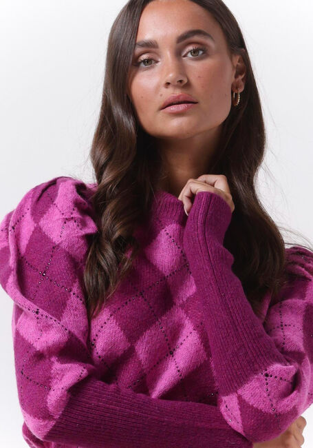 Rosane LIU JO Pullover MAGLIA CHIUSA M/L JACQUARD GEOMETRIC - large