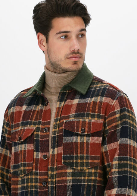 Mehrfarbige/Bunte ANERKJENDT Overshirt AKLION CHECK OVERSHIRT - large