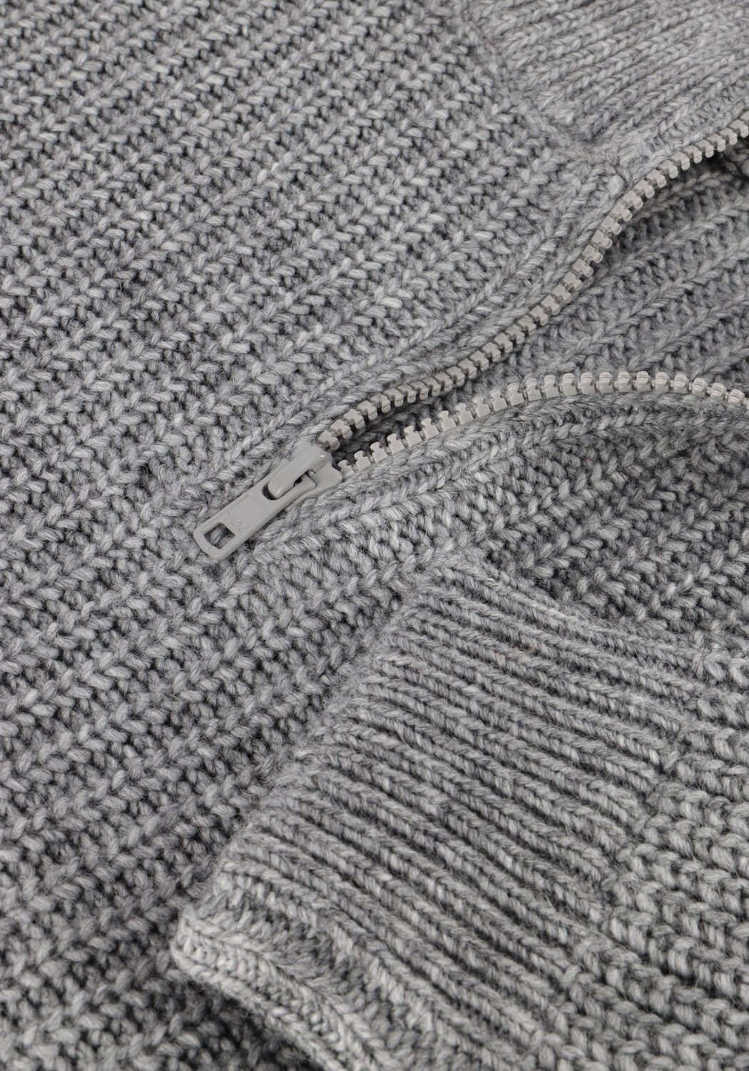 Graue AMERICAN VINTAGE Pullover CRASHWAY HALF ZIP H - large