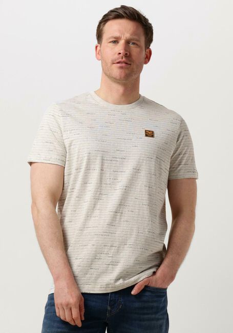 Hellgrau PME LEGEND T-shirt SHORT SLEEVE R-NECK SINGLE JERSEY MELANGE - large