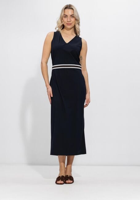 Dunkelblau STUDIO ANNELOES Maxikleid Tirza tape dress - large