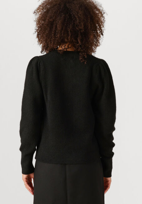 Schwarze NOTRE-V Strickjacke NV-GRACE - large
