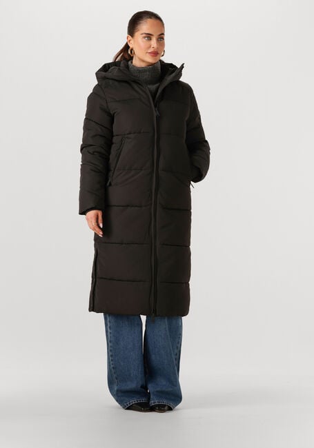 Schwarze WITHBLACK Wattierte Jack WBLGLORIAN LONG PUFFER JACKET - large