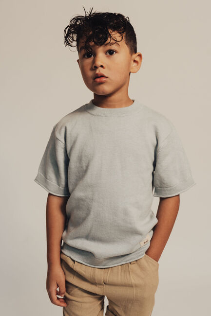 Blaue BAJE STUDIO T-shirt MACK - large