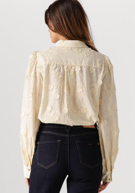 Nicht-gerade weiss SUMMUM Blusen LONGSLEEVE BLOUSE 3D FLOWER - large