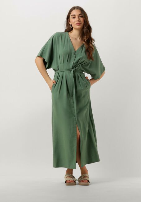 Grüne ANOTHER LABEL Midikleid LOUISA DRESS S/S - large