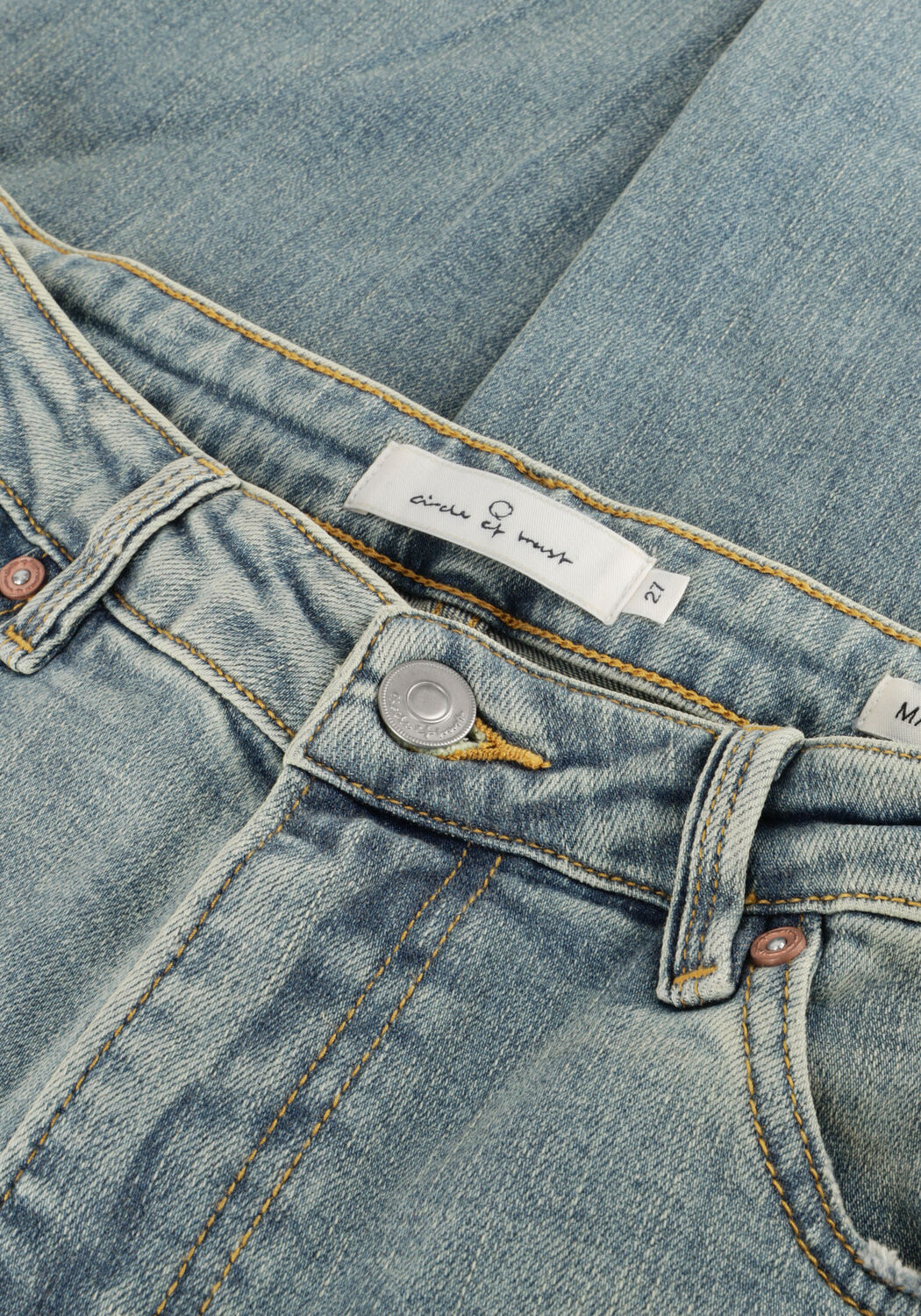 Blaue CIRCLE OF TRUST Wide jeans MARLOW DNM - large