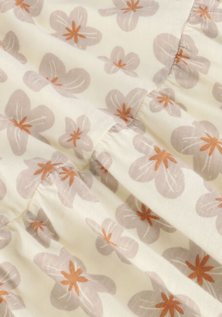 Beige RYLEE + CRU Midirock TIERED MIDI SKIRT HIBISCUS - large