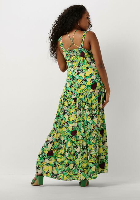 Gelbe POM AMSTERDAM Maxikleid STRAP LEMON TREE DRESS - large