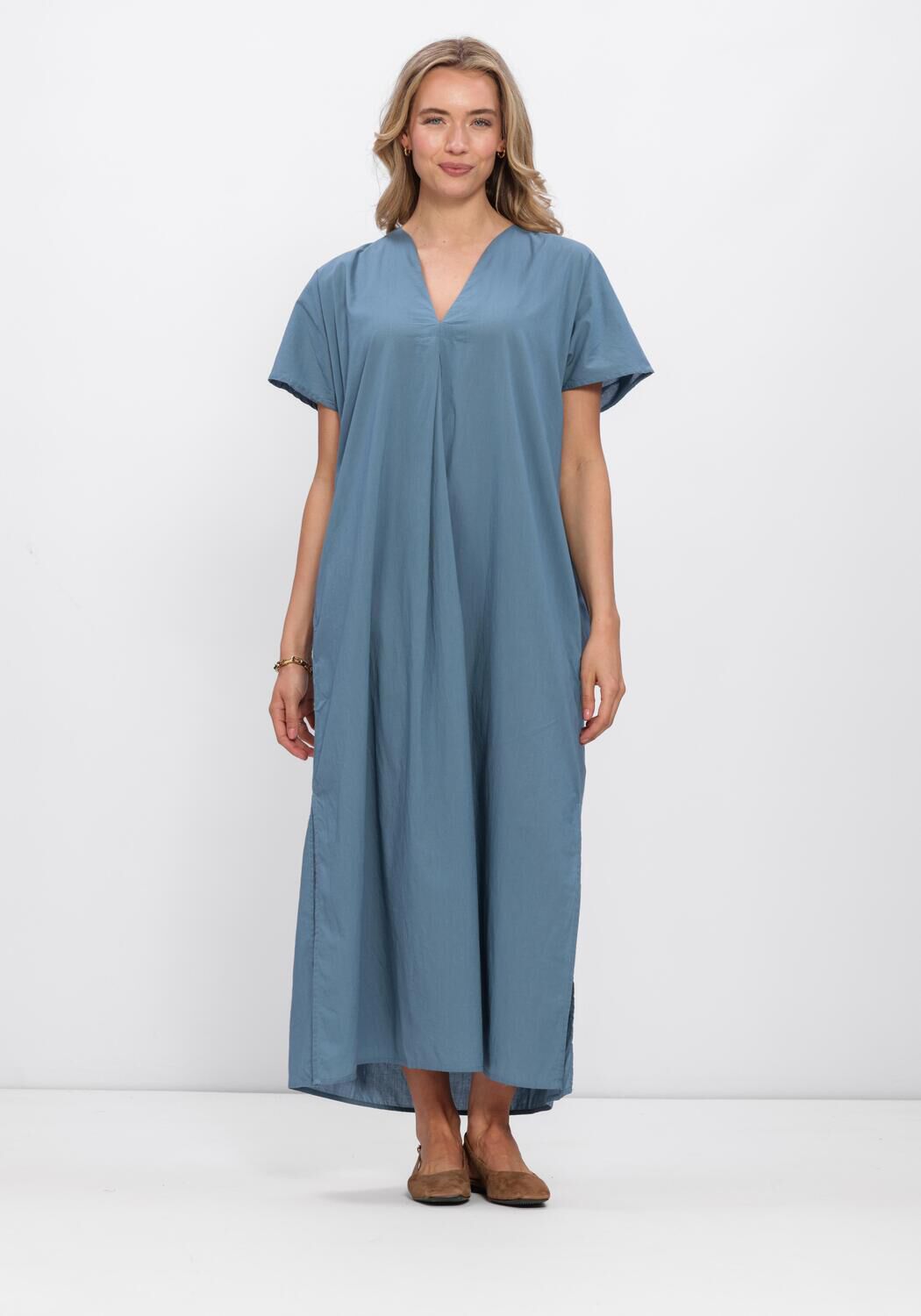 Blaue BY-BAR Maxikleid BALI DRESS - large