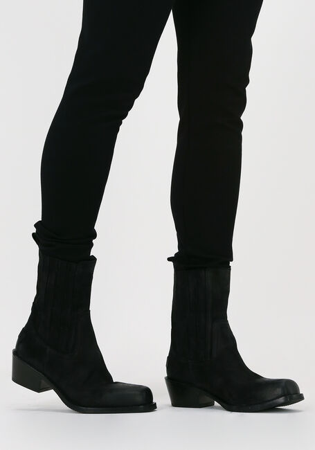 Schwarze SHABBIES Cowboystiefel 182020341 - large