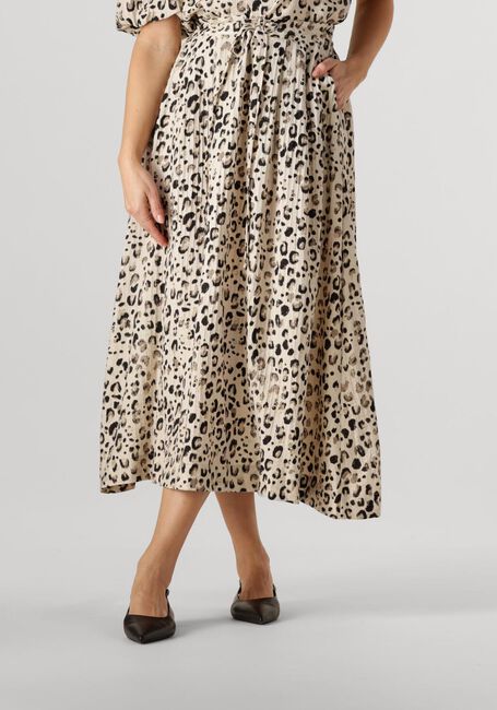Beige MSCH COPENHAGEN Midirock MSCHALYONA VLORA SKIRT AOP - large