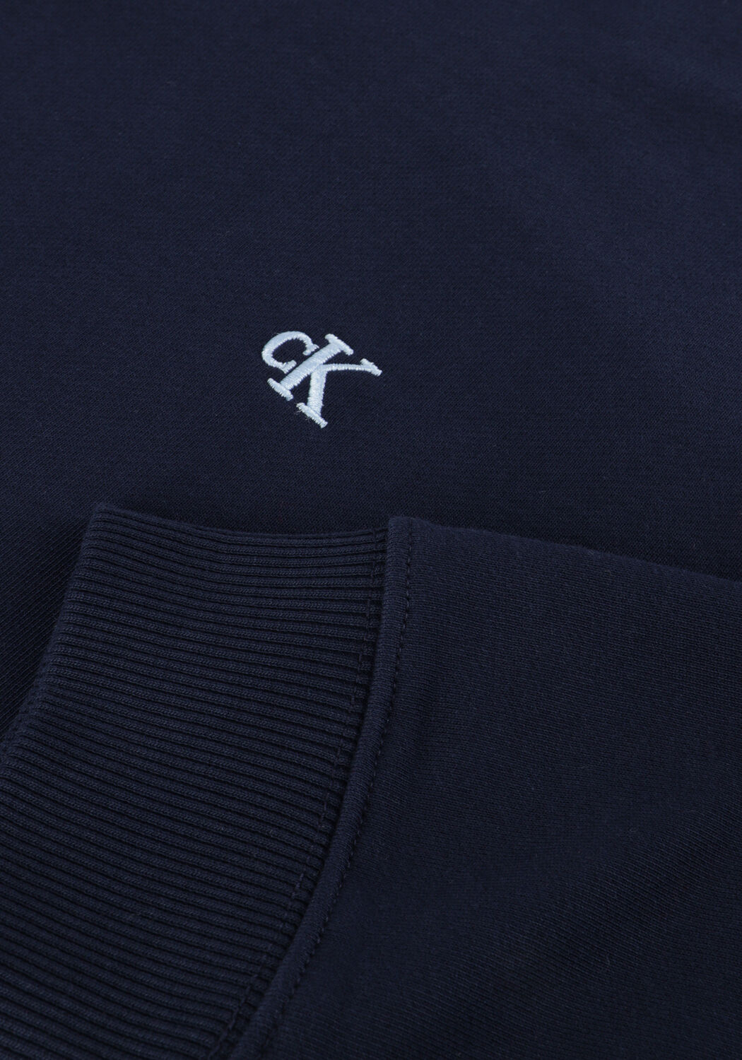 Dunkelblau CALVIN KLEIN Sweatshirt LS EU 350TERRY MONOGRAM CN SWEAT - large