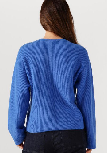 Blaue PENN & INK Strickjacke CARDIGAN W25B345 - large
