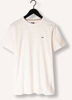 Weiße TOMMY JEANS T-shirt TJM SLIM RIB DETAIL TEE Weiße TOMMY JEANS T-shirt TJM SLIM RIB DETAIL TEE - medium