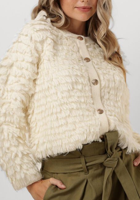 Weiße IBANA Strickjacke CERRY - large