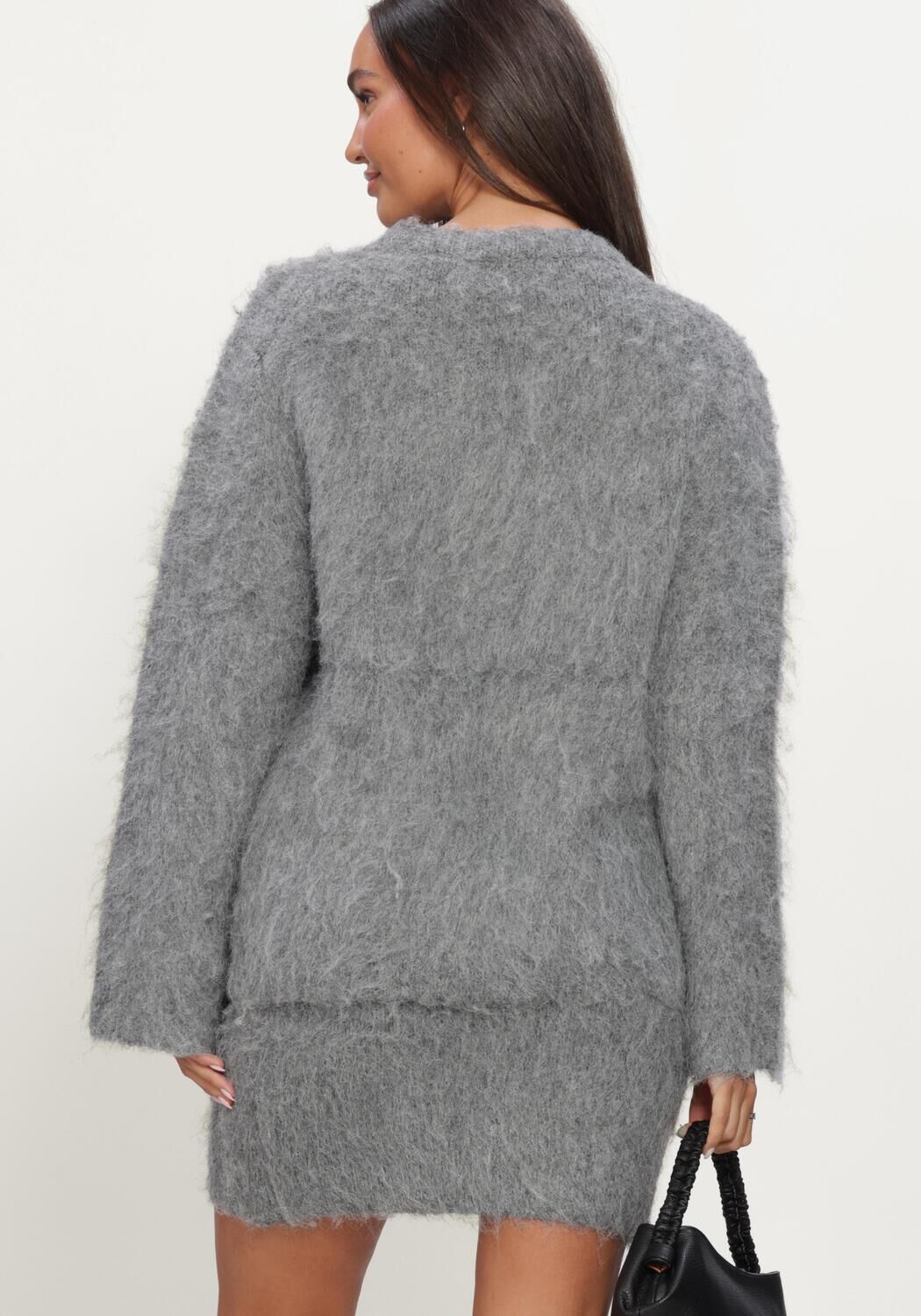 Graue NOTRE-V Pullover NV-ILKE - large