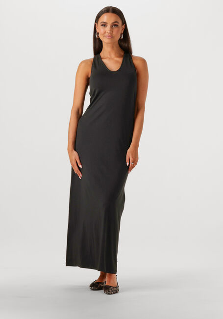 Schwarze JANSEN AMSTERDAM Maxikleid FEIJA JURK V 571 - large