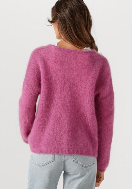 Fuchsie DES PETITS HAUTS Strickjacke BEA - large