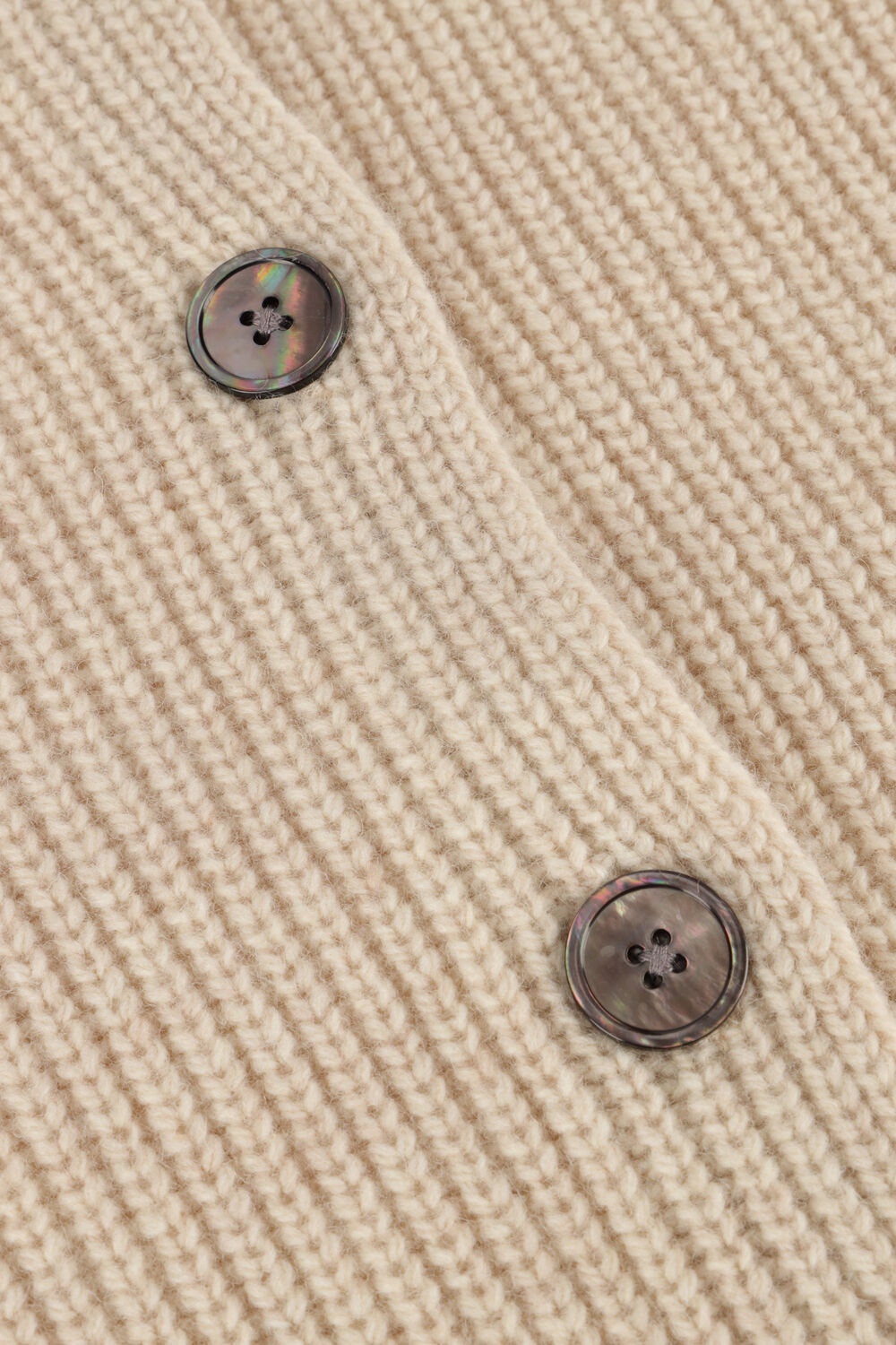 Beige RUBY TUESDAY Strickjacke VESA PONCHO COLL - large