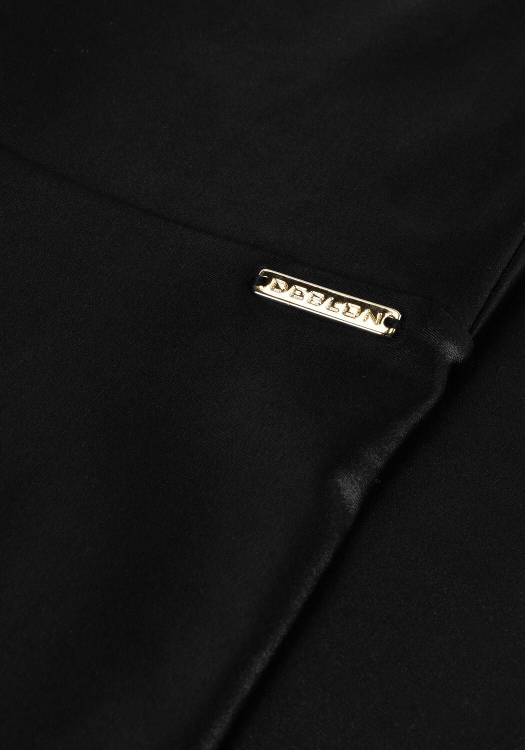 Schwarze DEBLON SPORTS Legging SHINE LEGGINGS HIGH WAISTBAND - large