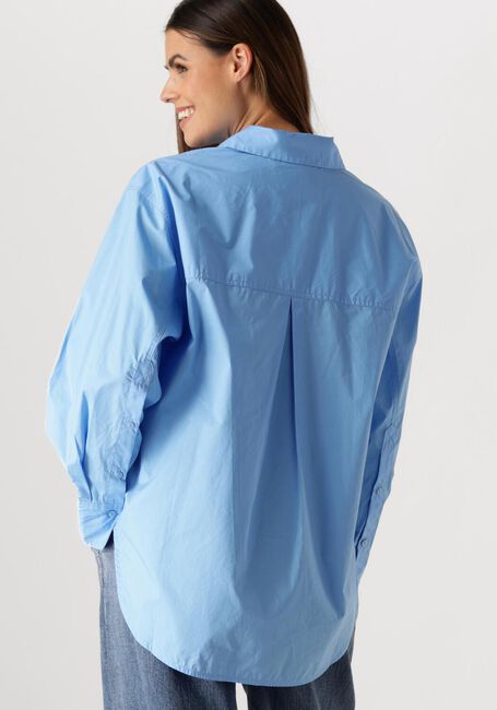 Blaue COPENHAGEN MUSE Blusen CMPOPLIN-SHIRT - large
