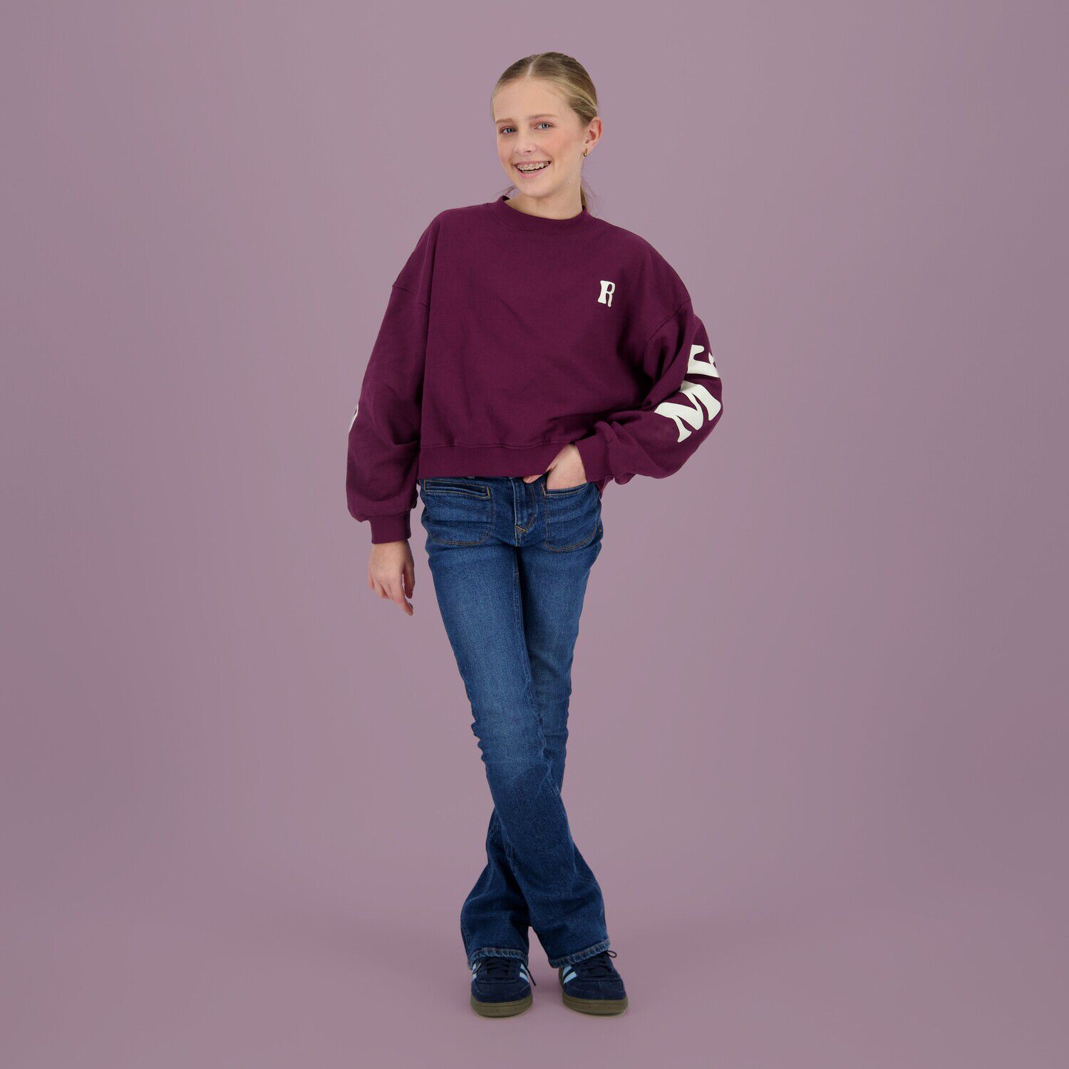 Bordeaux RAIZZED Sweatshirt SABINA - large