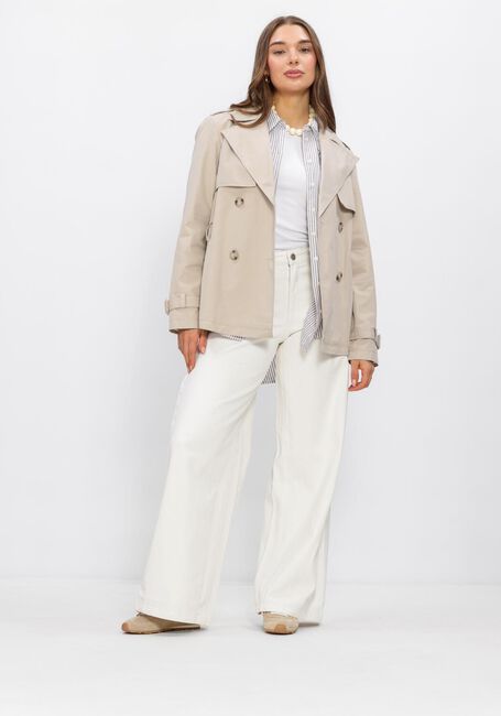 Wei&szlig;e SELECTED WOMEN Blusen SLFCLEO OVERSIZE LINEN BLEND SHIRT - large